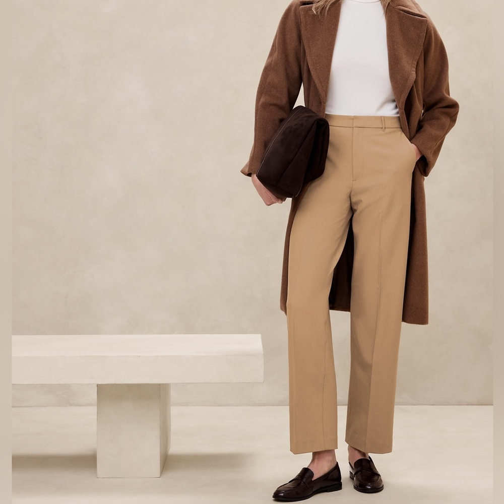 Banana republic sculpted straight pants Logan